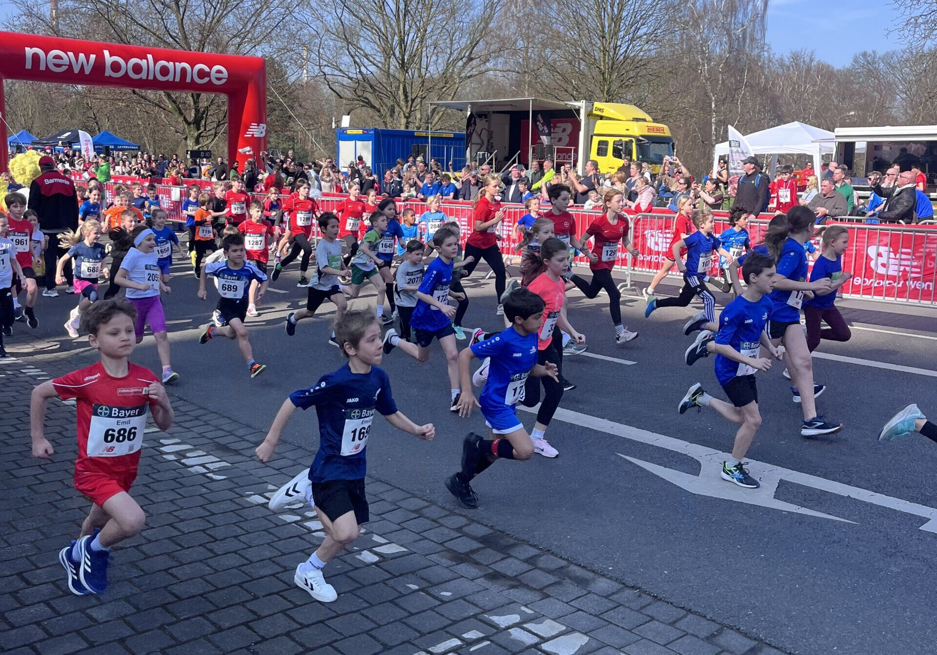 Hervorragender Start in die Laufsaison für die Läuferkinder der GGSBN