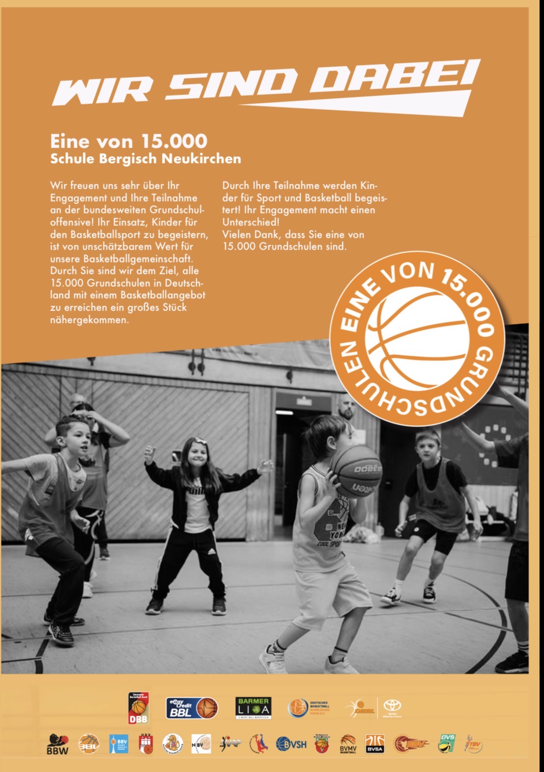 Basketball-Kooperation mit dem TSV